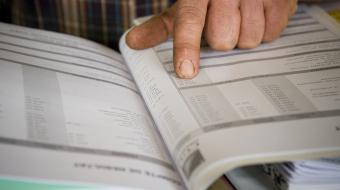 Index pointant des informations sur un document administratif
