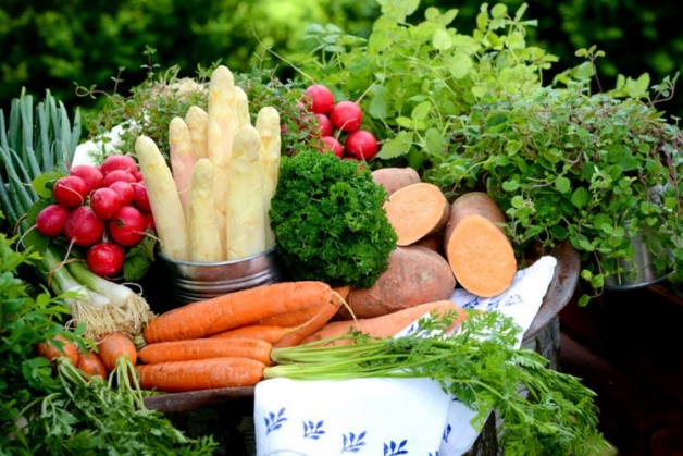 assortiment de fruits et de légumes