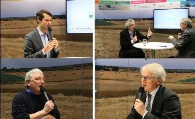 interviews des invités sur le stand de FranceAgriMer