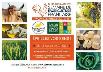 Affiche Semaine de l'agriculture française