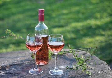 verre de vin rosé
