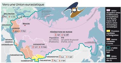 carte eurasie économique
