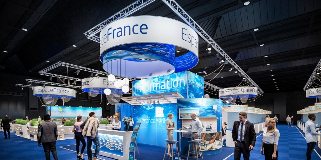 Seafood 2017 stand FranceAgriMer
