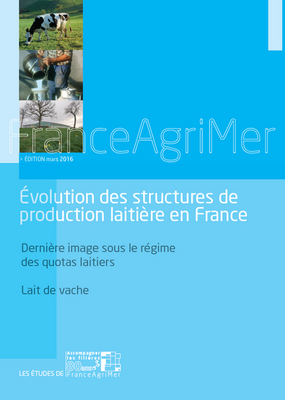 Étude : Évolution des structures de production laitière en France