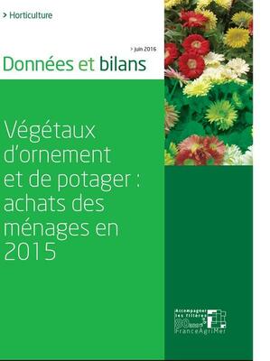 Végétaux d'ornement et végétaux de potager : achats des ménages en 2015